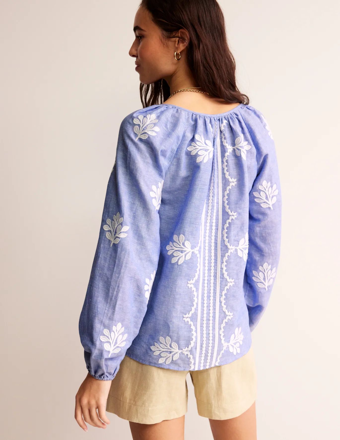 Serena Embroidered Blouse | Boden (US)