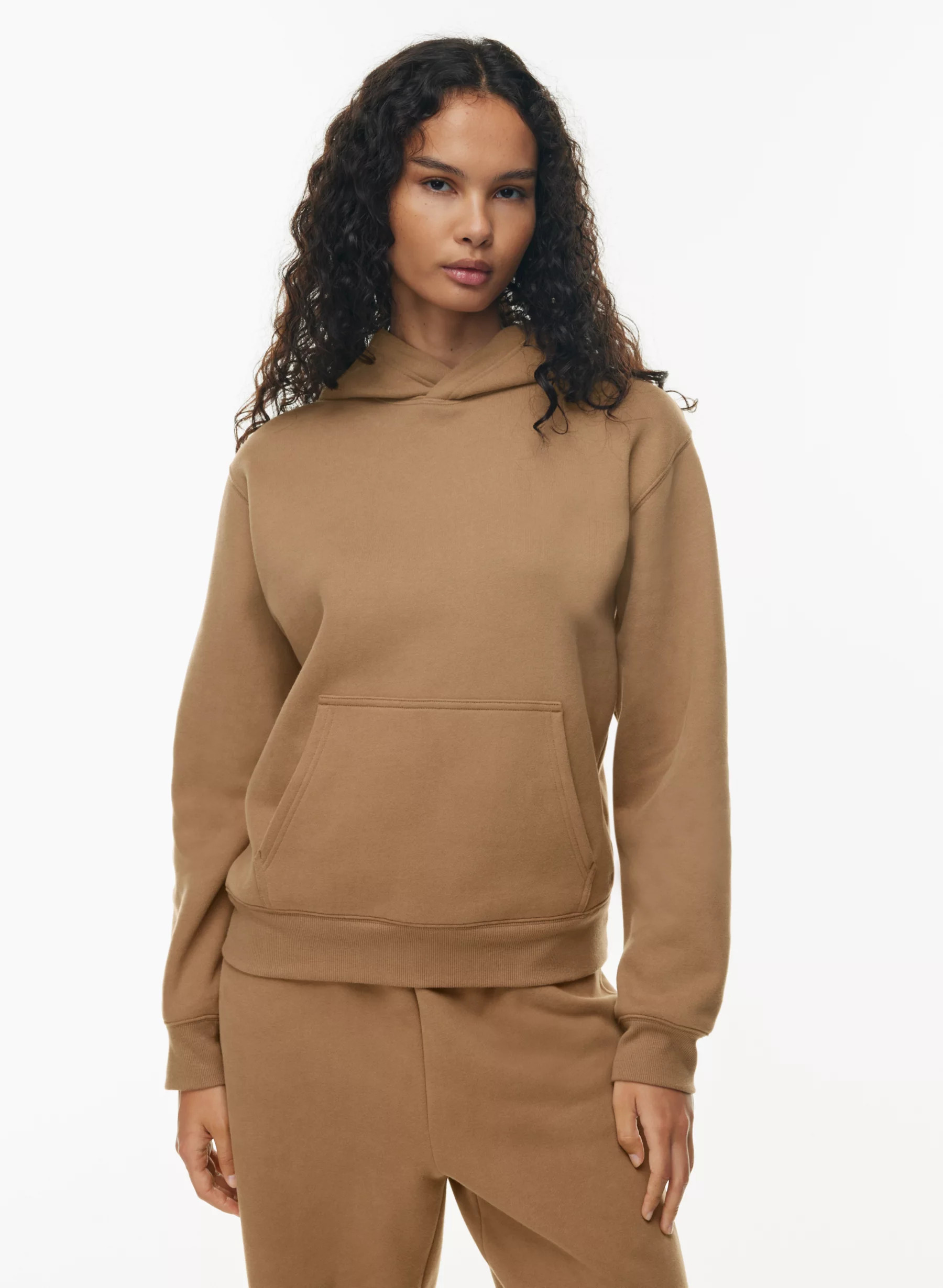 COZY FLEECE PERFECT HOODIE | Aritzia