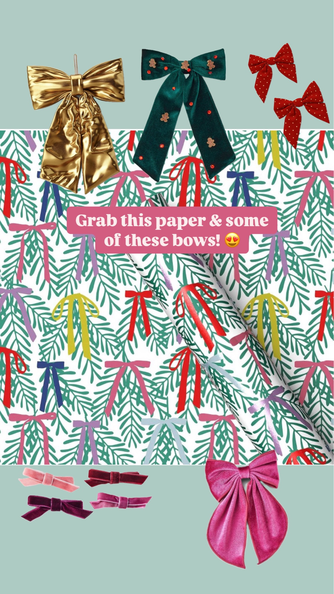 Christmas gift wrapping! 🎁 wrapping paper and bows 🎄

#LTKSeasonal #LTKHoliday