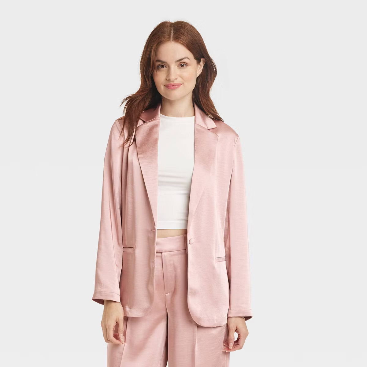 Women's Satin Blazer - A New Day™ | Target