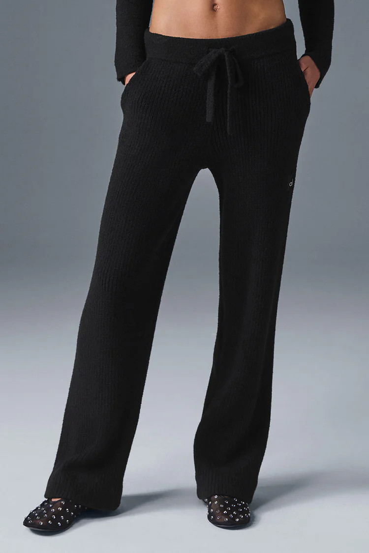 Snuggle Up Sweater High-Waist Wide Leg Pant - Ivory | Alo Yoga (US)