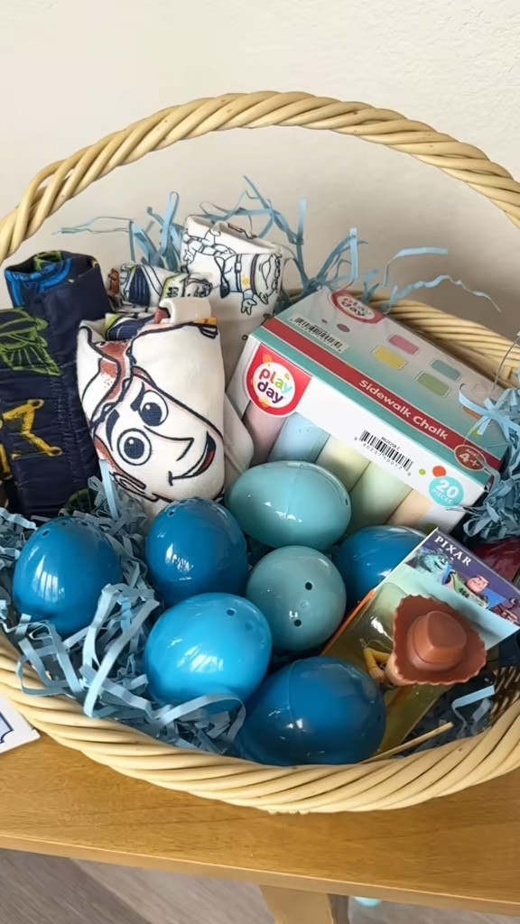 This year’s Easter basket for my son! He doesn’t eat candy so I filled it with a few things I know he’ll love! 

#LTKFamily #LTKGiftGuide #LTKKids