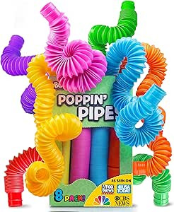 BUNMO Pop Tubes Large 8pk | Toddler Toys Loved by The Whole Family | US Based | Stimulating & Ima... | Amazon (US)