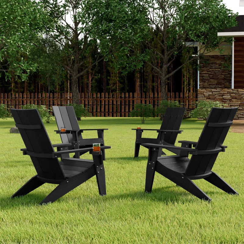 All Weather Outdoor Plastic Adirondack Chairs, Fire pit Chairs | Wayfair North America