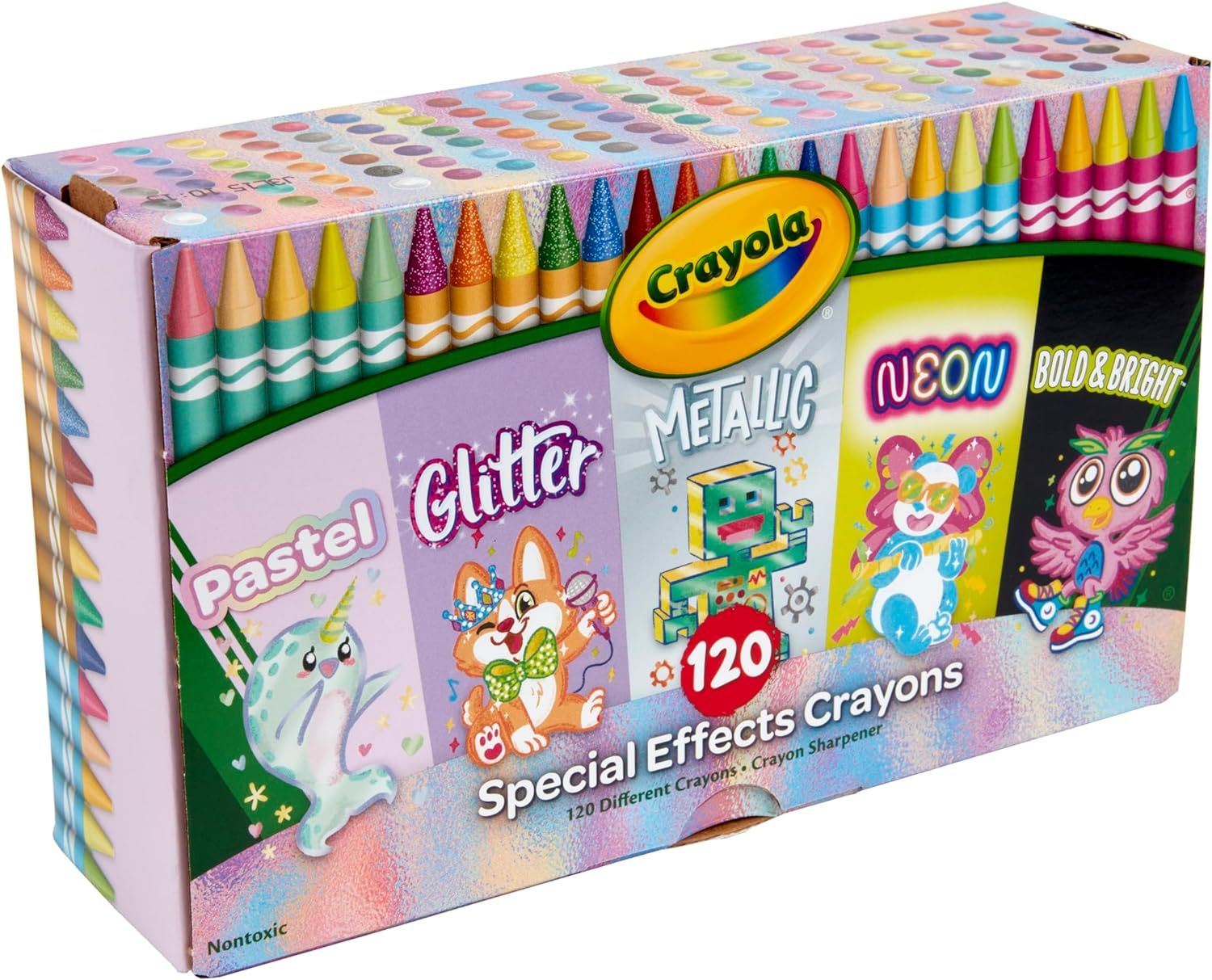 Crayola Crayons in Specialty Colors (120ct), Art Supplies for Kids, Gifts for Boys & Girls [Amazo... | Amazon (US)