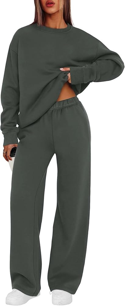 XIEERDUO Sweatsuits Women 2 Piece Outfit Matching Lounge Sets Fall Outfits 2025 Fashion Clothing ... | Amazon (US)