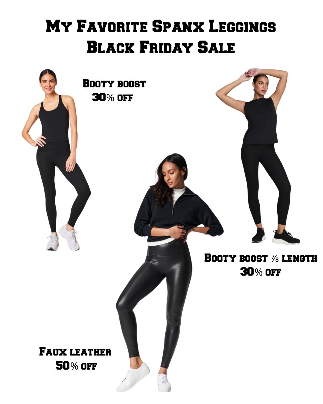 Some of my
Favorites from the Spanx Black Friday sale! This sale doesn’t happen often so be sure to stock up while you can! 

#LTKGiftGuide #LTKSaleAlert #LTKCyberWeek