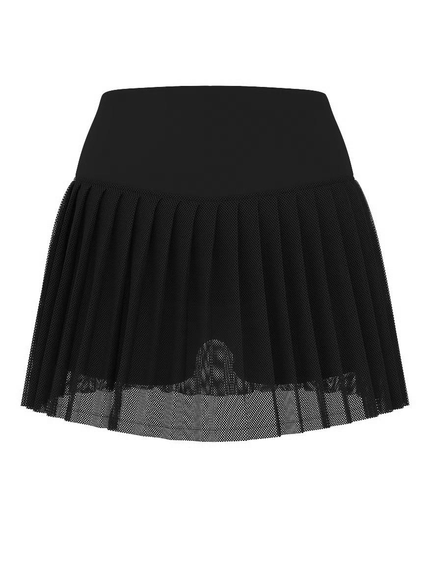Buy VSX Elevate™ Mesh Tennis Skirt, Black - Order Bottoms online - Victoria's Secret US | Victoria's Secret (US / CA )