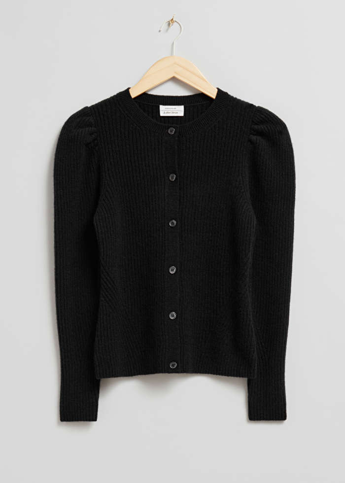 Merino Puff Sleeve Cardigan | & Other Stories (EU + UK)