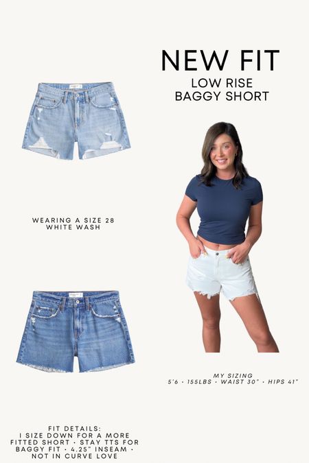 Abercrombie shorts sale! All shorts are 25% off  These are a new style I’m loving. See photo for all sizing details. Use code “AFSHELBY” to stack on top for an extra 15% off. 

#LTKStyleTip #LTKMidsize #LTKSaleAlert
