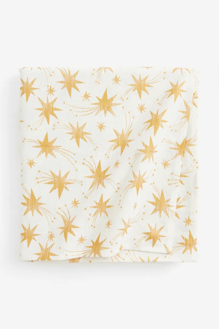 Glittery Cotton Tablecloth | H&M (US + CA)