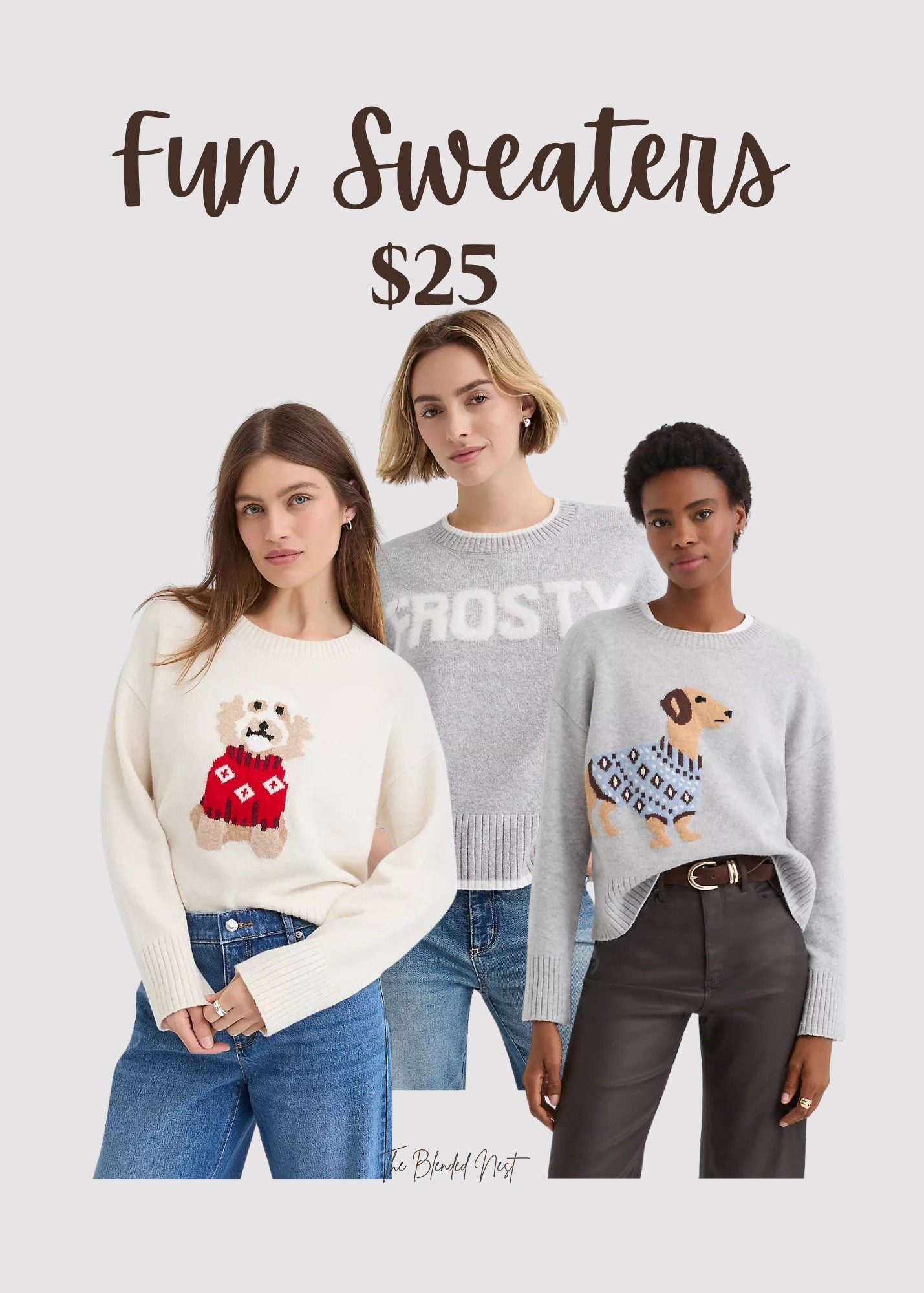 I found these super fun sweaters at the Loft for $25!!  They’re a Black Friday special so pick them up before the sale ends!

#LTKHoliday #LTKOver40 #LTKSaleAlert