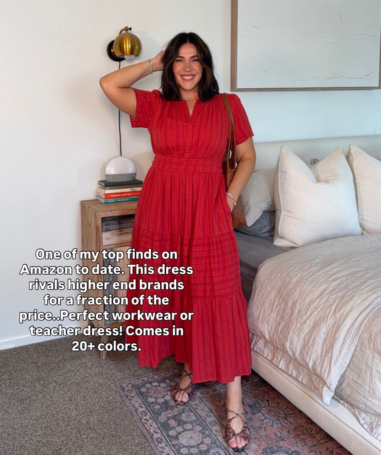 One of my favorite Amazon dresses of all time, perfect spring/summer workwear or business casual dress. Teacher outfit? Love!! Size L

#LTKootd #LTKSeasonal #LTKMidsize