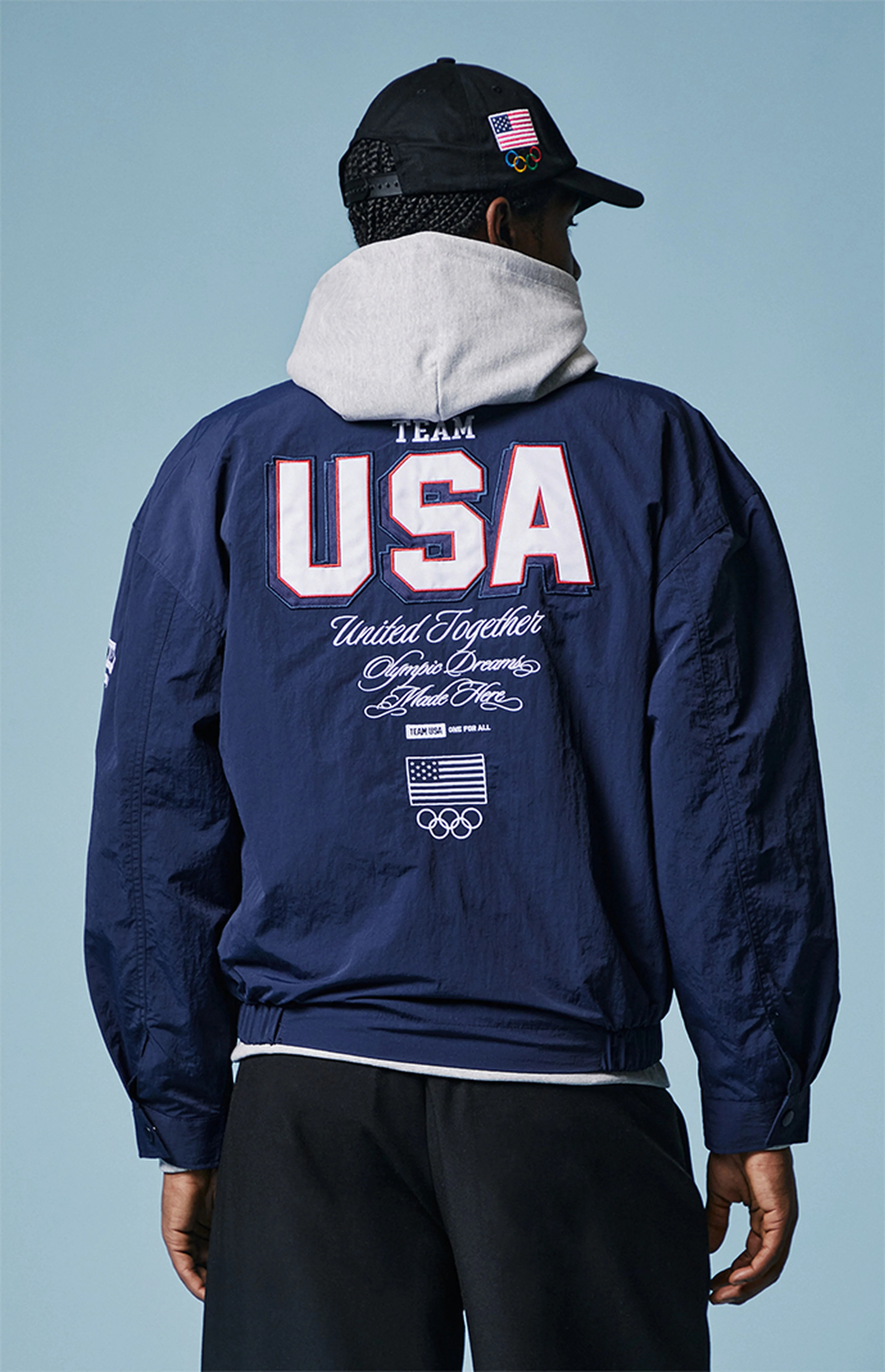 Olympics Milano Cortina Team USA One For All Star Studded Jacket | PacSun