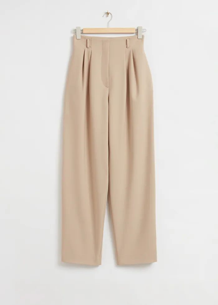 High Waist Tapered Trousers | & Other Stories US