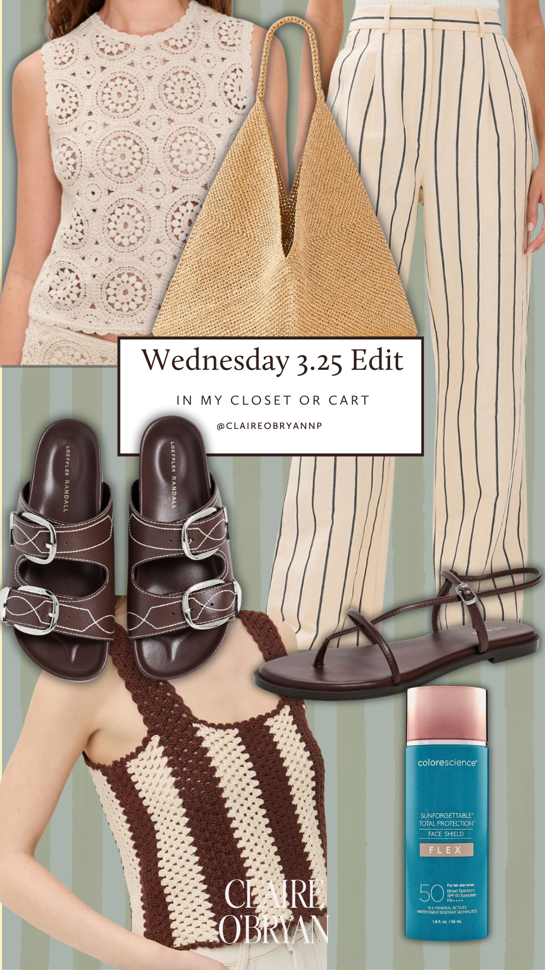 3.25 Fashion Edit
A little early‑spring energy: light textures, neutral layers, and pieces that instantly make every outfit look intentional. Here’s what’s topping my cart (and maybe yours). 

 