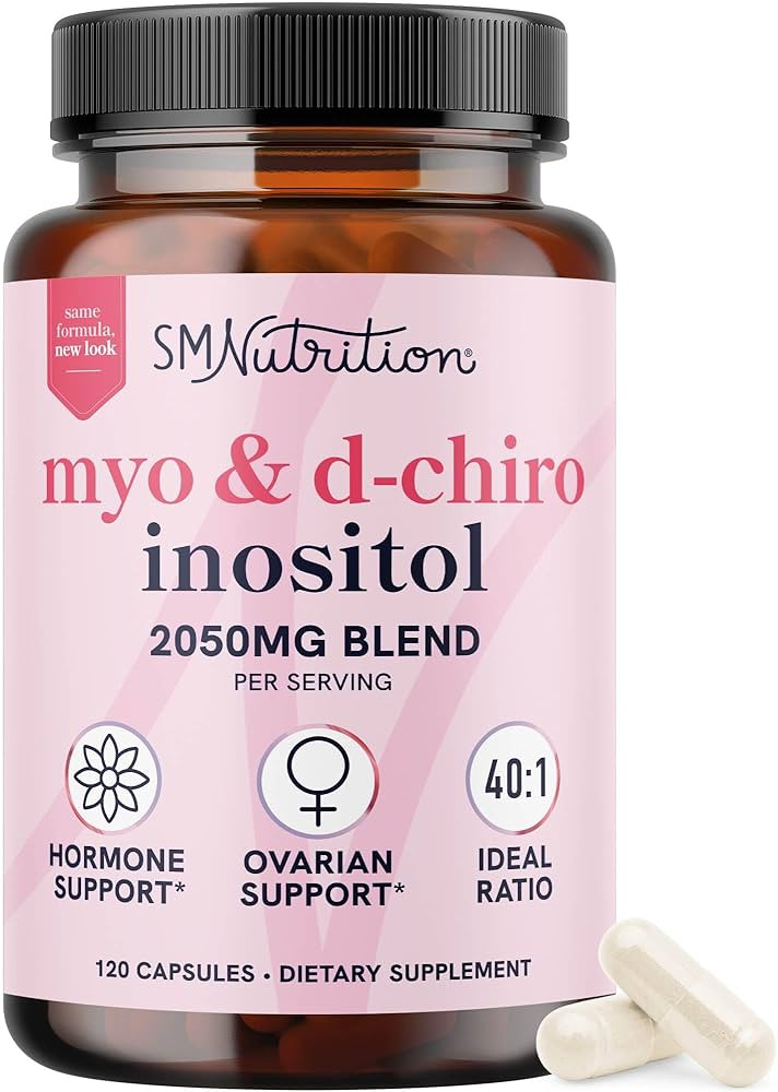 Myo-Inositol & D-Chiro Inositol for Hormone Balance for Women | Fertility, Ovarian Health & Cycle... | Amazon (US)