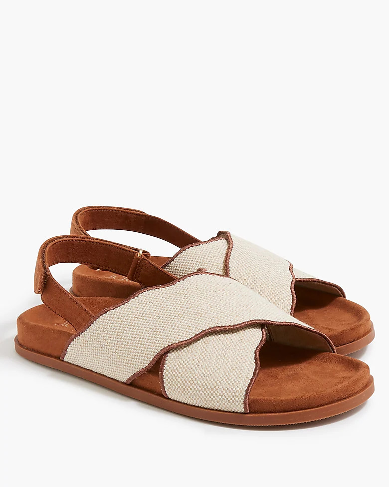 Scalloped sandals | J.Crew Factory
