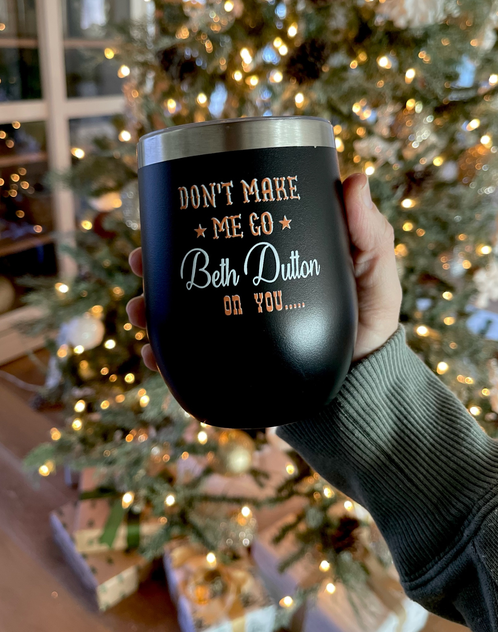 Aren’t we all a little Beth Dutton? 🙋🏼‍♀️🙋🏼‍♀️🙋🏼‍♀️ All the women I know want this. 😁🎄🎄🎄 #giftideas #giftguide #christmasgiftideas #giftsforher #giftsformom #friendgifts #coworkergifts #amazonfinds #founditonamazon #homedecor #bethduttontumbler #yellowstone

#LTKhome #LTKGiftGuide #LTKHoliday