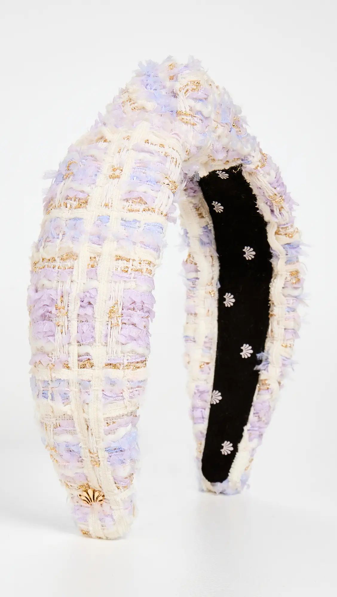 Lele Sadoughi Tweed Knotted Headband | Shopbop | Shopbop