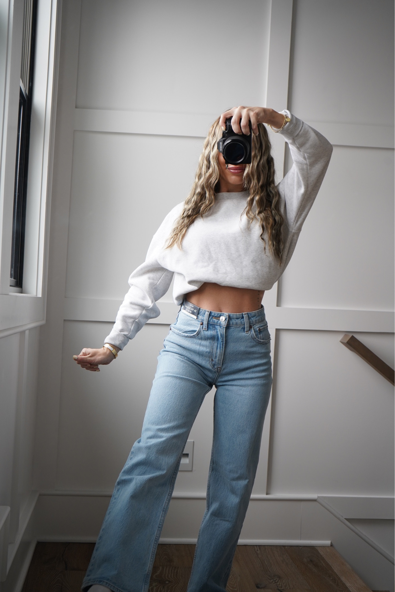 Abercrombie jeans! The perfect denim even for short girls! For reference I’m 5’4 and 124 lbs wearing a size 25 

#LTKU #LTKFindsUnder100 #LTKStyleTip