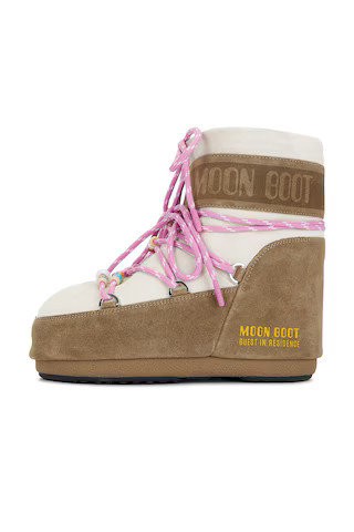 X Guest in Residence Low Suede Beads Boot in Honey & White Sand | Revolve Clothing (Global)