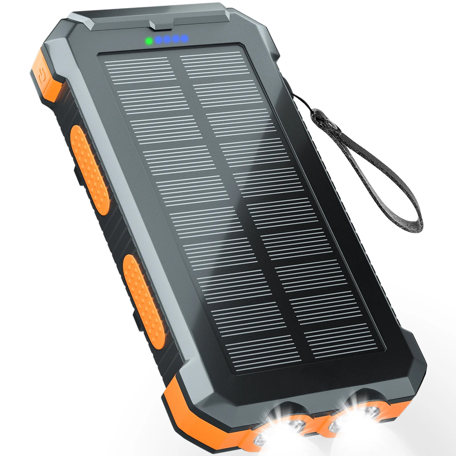 Durecopow 30000mAh Solar Charger for Cell Phone iPhone, Portable Solar Power Bank with Dual 5V US... | Walmart (US)