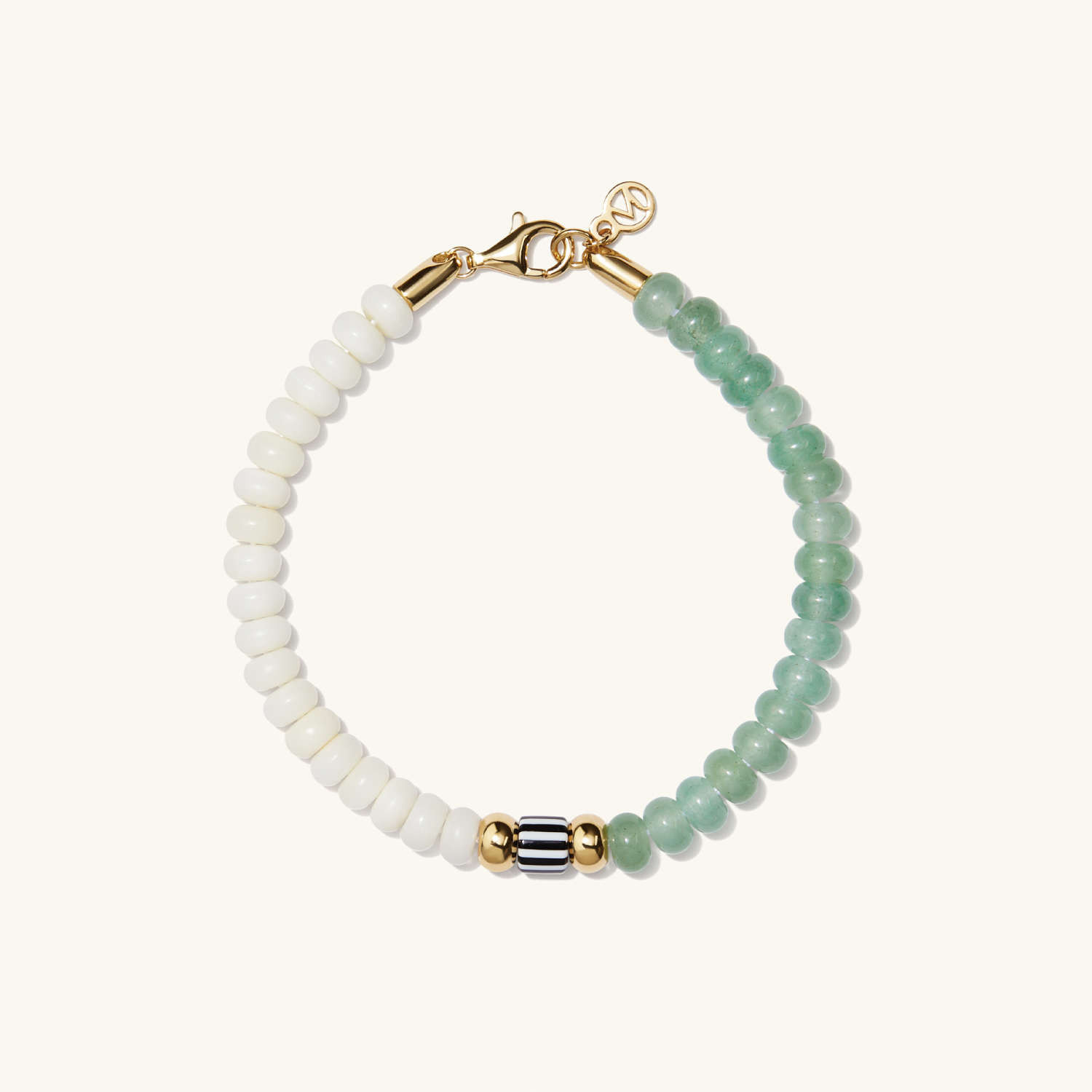 Coastal Green Aventurine Bracelet : Handcrafted in Tagua | Mejuri | Mejuri (Global)