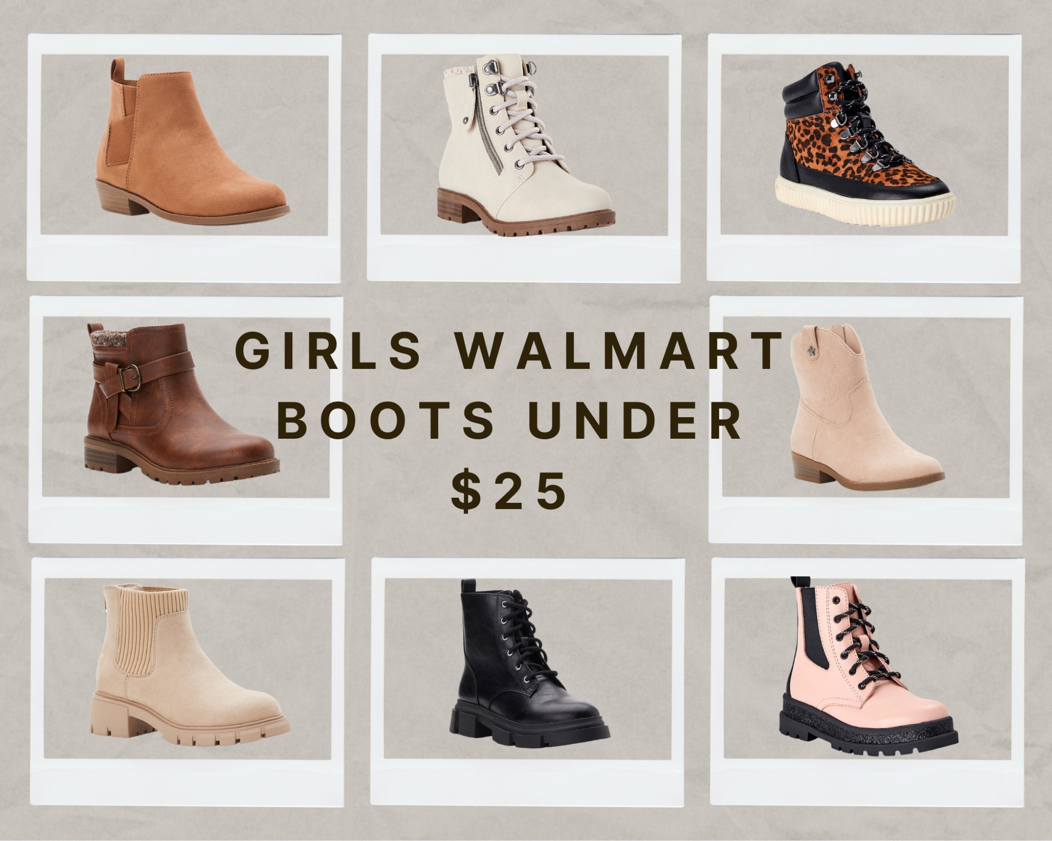 Girls boots that are perfect for Fall! 

#LTKkids #LTKSeasonal #LTKfindsunder50