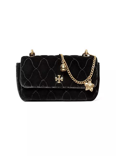 Tory Burch Kira Velvet Mini Crossbody Bag | Saks Fifth Avenue