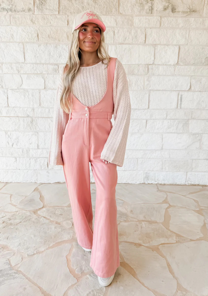 Chic Style Pink Jumpsuit | CK Squared Boutique