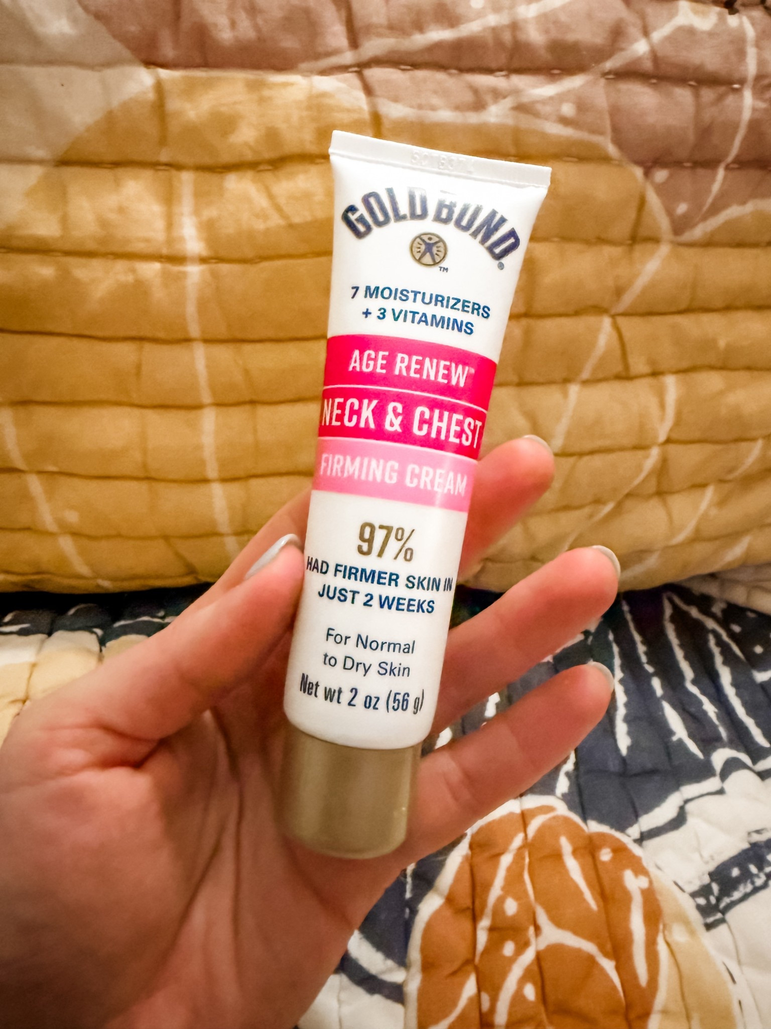 I’m trying to incorporate this into my routine after showering. My neck feels saggier and I see vertical lines in chest, so I want to target them now. 

#LTKgrwm #LTKselfcare #LTKmorningroutine