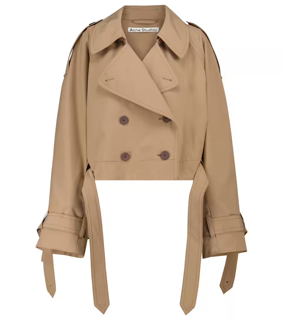 Double-breasted trench jacket | Mytheresa (INTL)