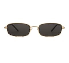 SOJOS Retro Hippie Rectangle Sunglasses 70s Vintage Trendy Small Narrow UV400 Sunnies SJ1187 | Amazon (US)