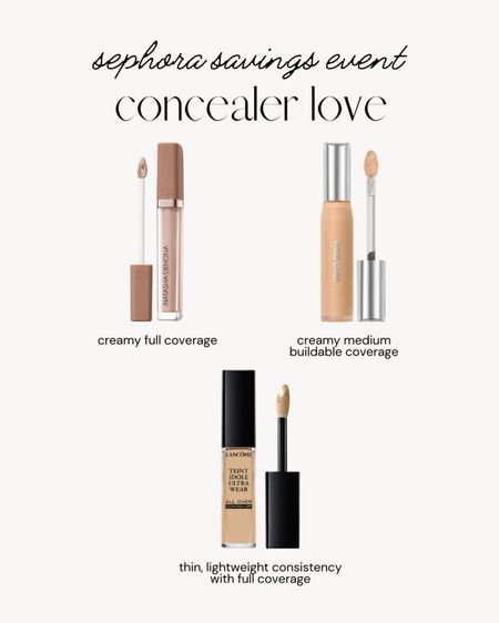 Sephora Spring Savings Event - my favorite concealers! 

#LTKbeauty #LTKxSephora #LTKsalealert