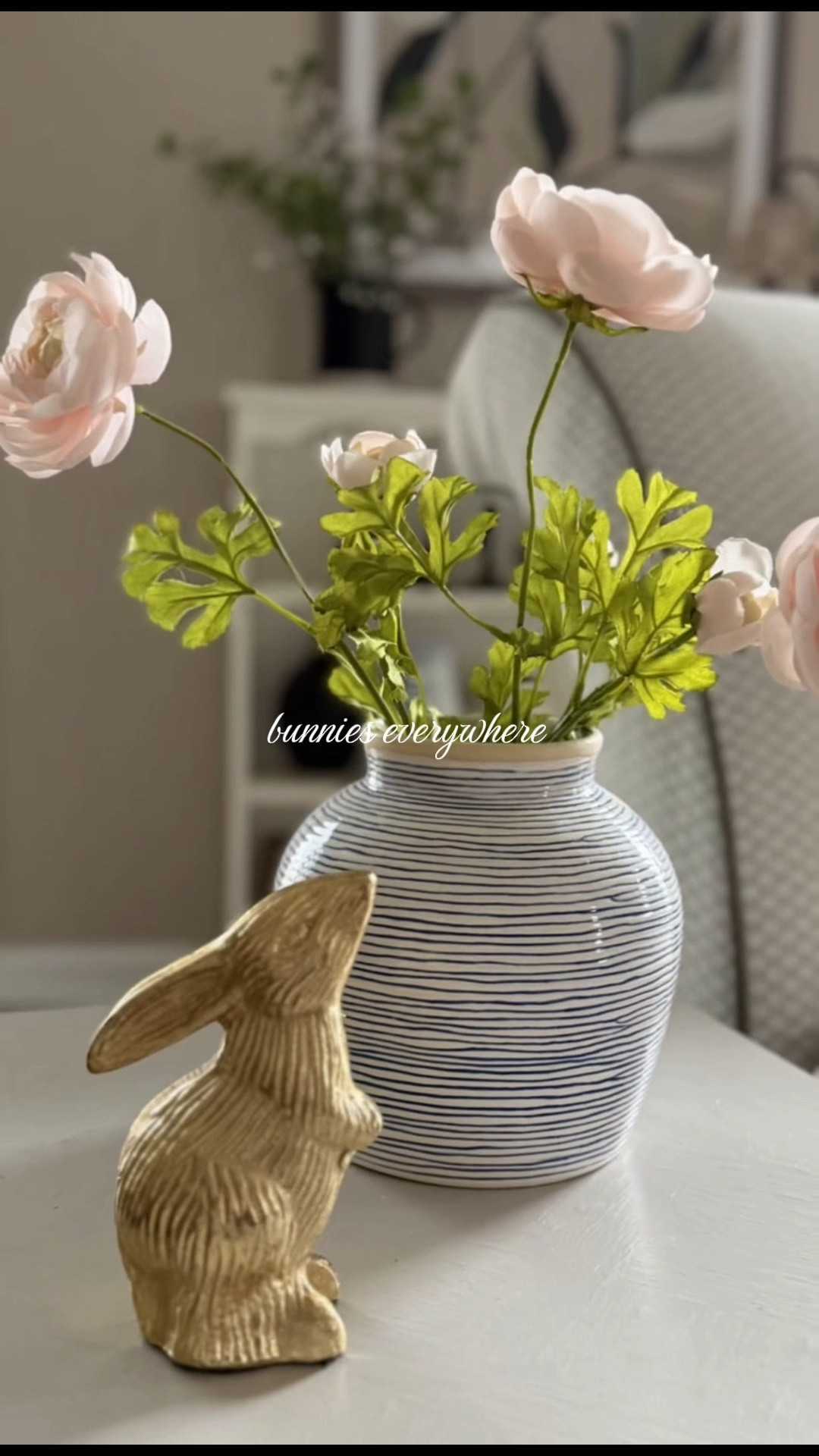 They are multiplying! Bunnies everywhere cheering our spaces for Spring! Spring home decor ideas! 

#LTKSeasonal #LTKHome #LTKSaleAlert
