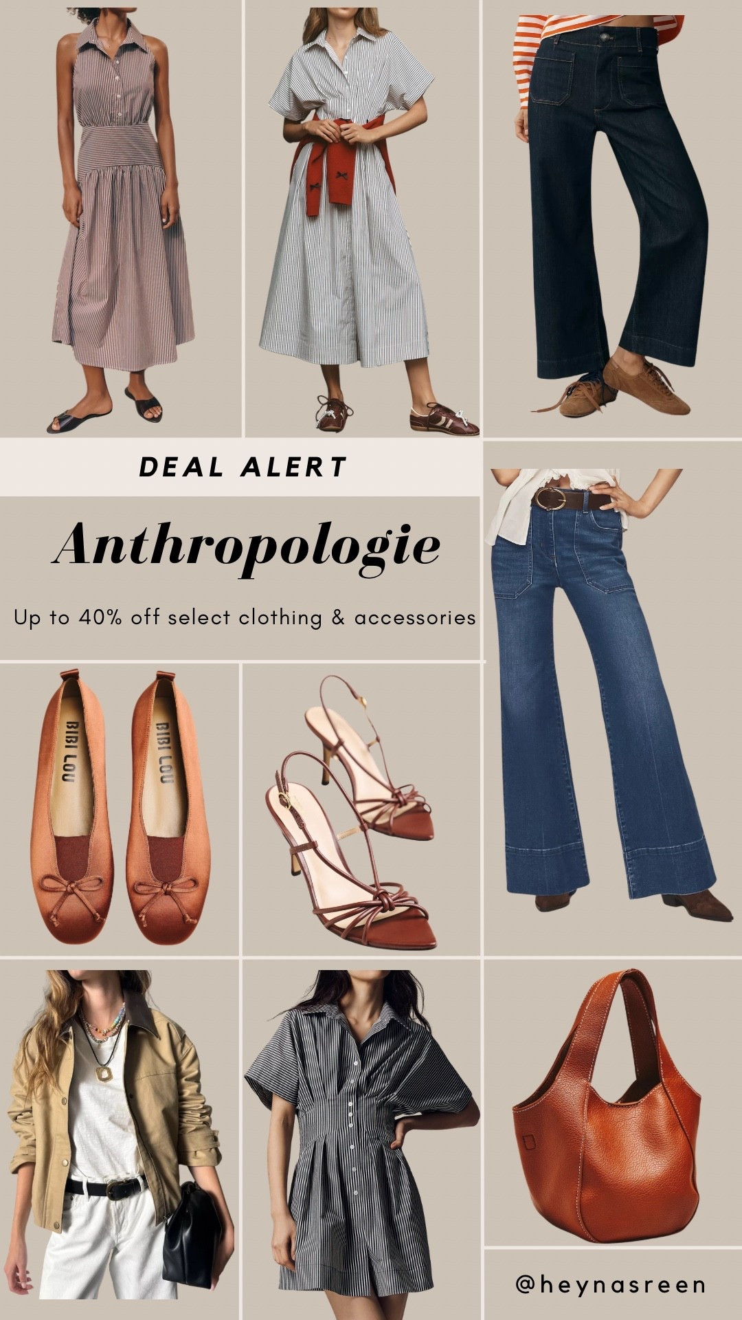 Up to 40% off select clothing, shoes & bags at Anthropologie!

#LTKSaleAlert