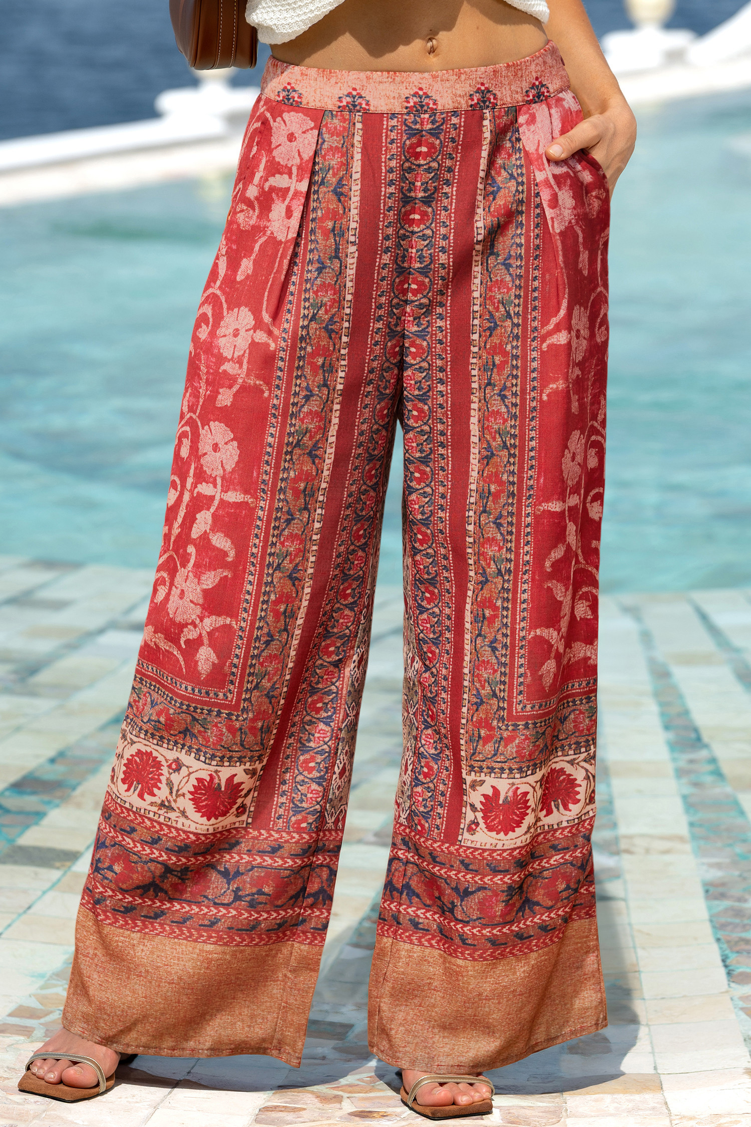 Spirited Boho Pants - S | Cupshe US