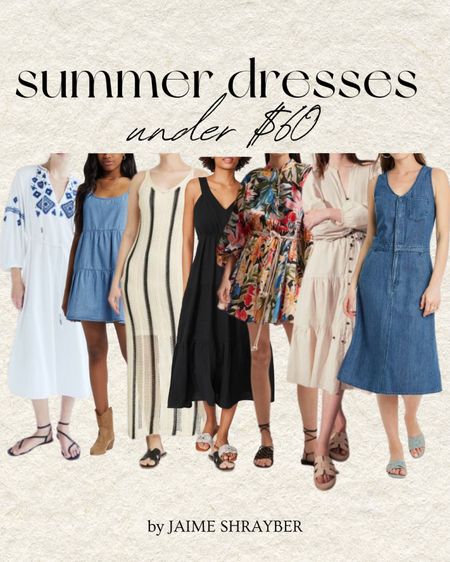 Summer dresses under $60 

#LTKfindsunder100 #LTKstyletip