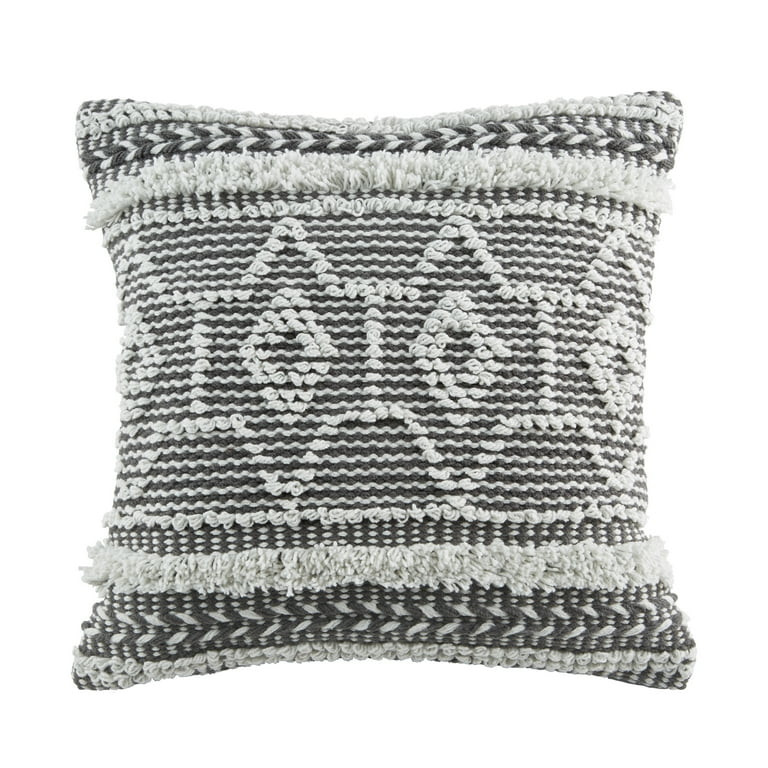 Better Homes & Gardens 20" x 20" Textured Geo Outdoor Pillow by Dave & Jenny Marrs - Walmart.com | Walmart (US)