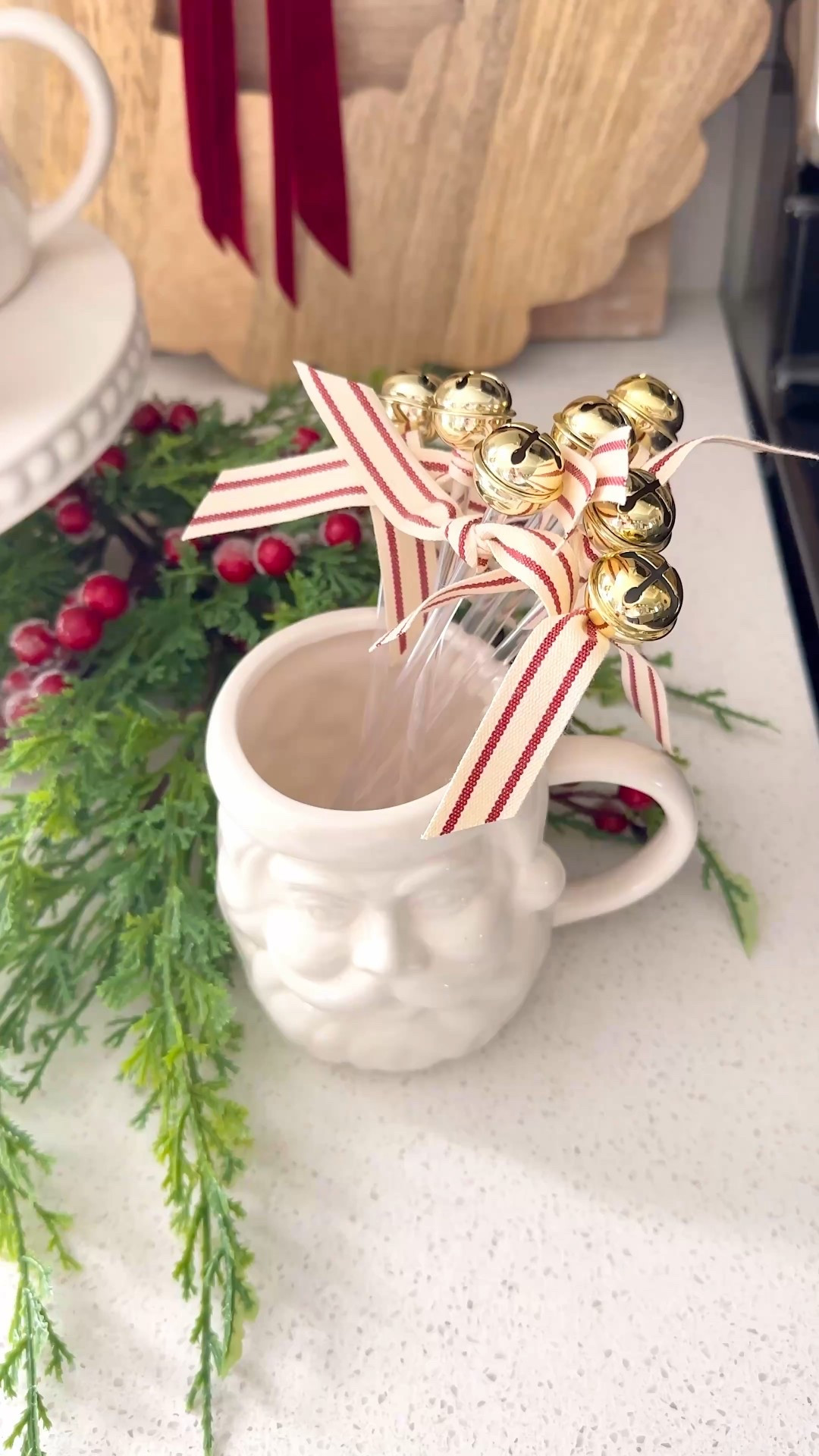 Hot cocoa in a Santa mug! Bring on the season ♥️🎅🏻

#LTKSeasonal #LTKHome #LTKHoliday