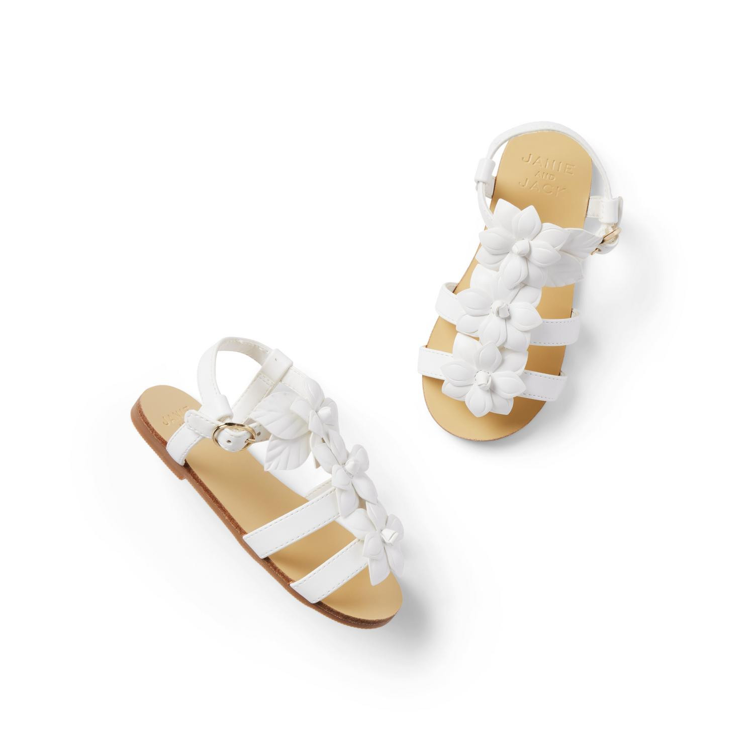 Flower Strap Sandal | Janie and Jack
