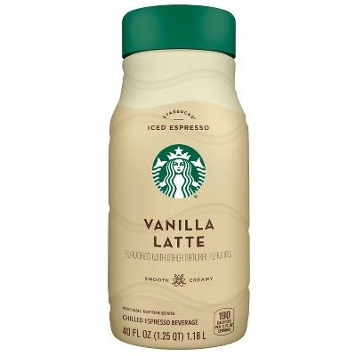 Starbucks Vanilla Latte Iced Espresso Classics - 40 fl oz | Target