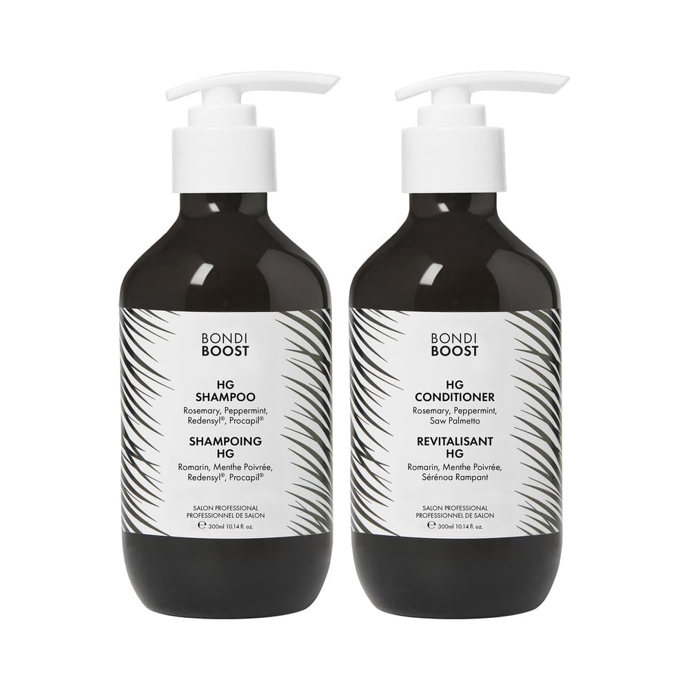 BONDIBOOST HG Duo Shampoo + Conditioner Bundle [10.14fl oz each], Improves Appearance for Thinnin... | Amazon (US)