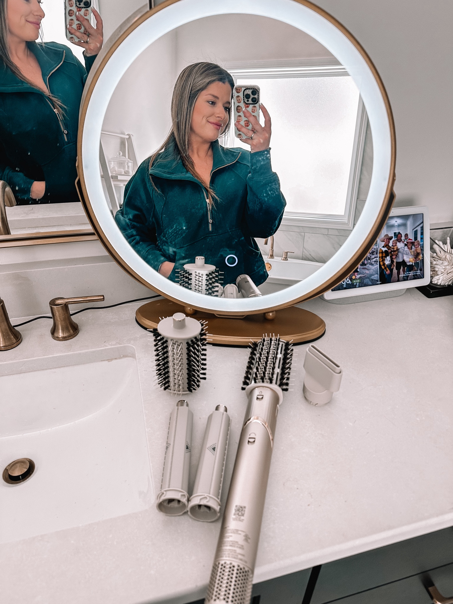 Had to share my new Shark airwrap hair dryer. I am OBSESSED. comes with 5 different attachments to meet your hair drying needs! And it’s HALF the price of the Dyson air wrap. So happy with the way my hair turns out everytime after I use this! #sharkairwrap #dysonairwrap #dysondupe #dupe #haircare #hairdryer #dryer #hair 

#LTKstyletip #LTKbeauty #LTKfamily