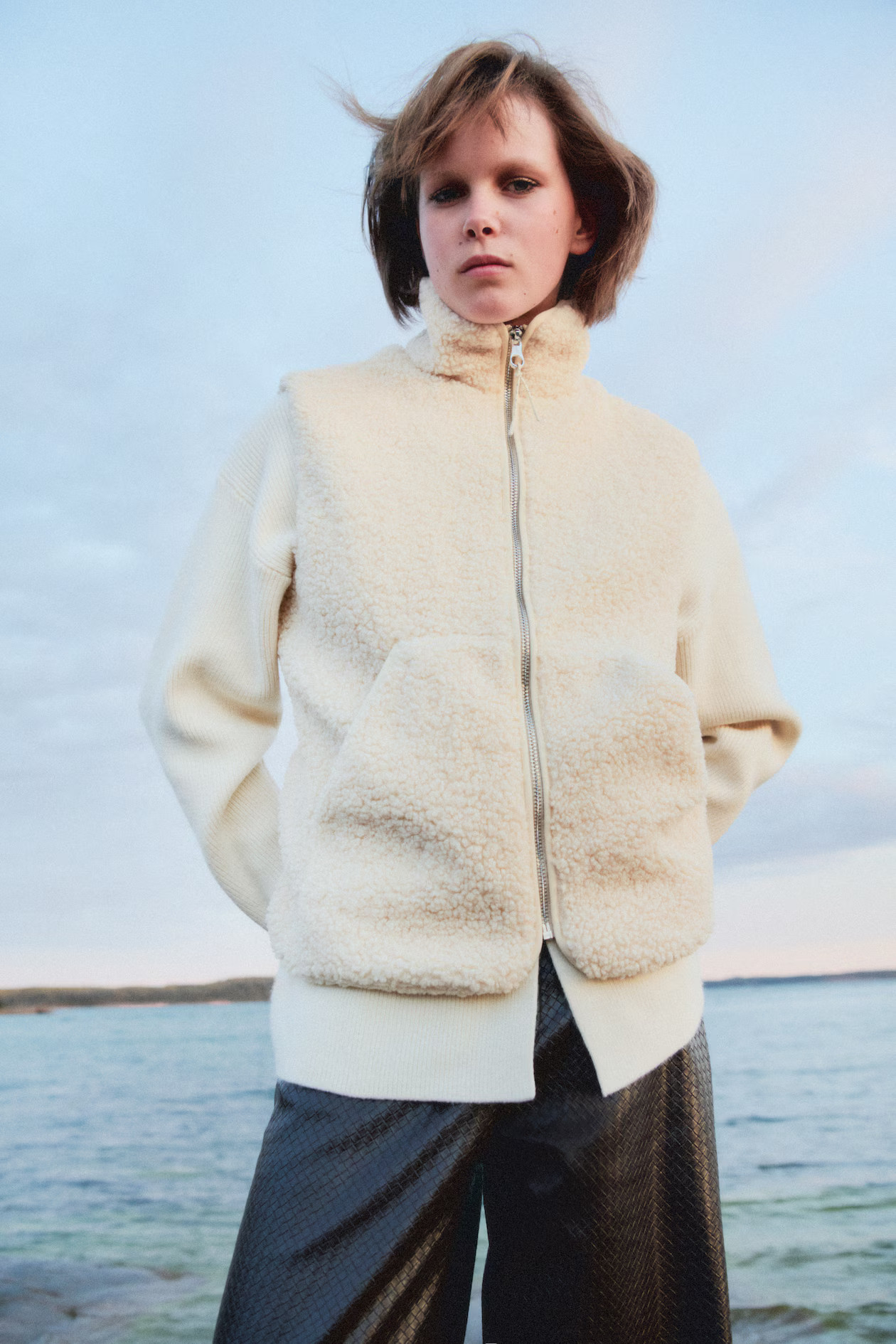 Teddy Fleece Vest | H&M (US + CA)