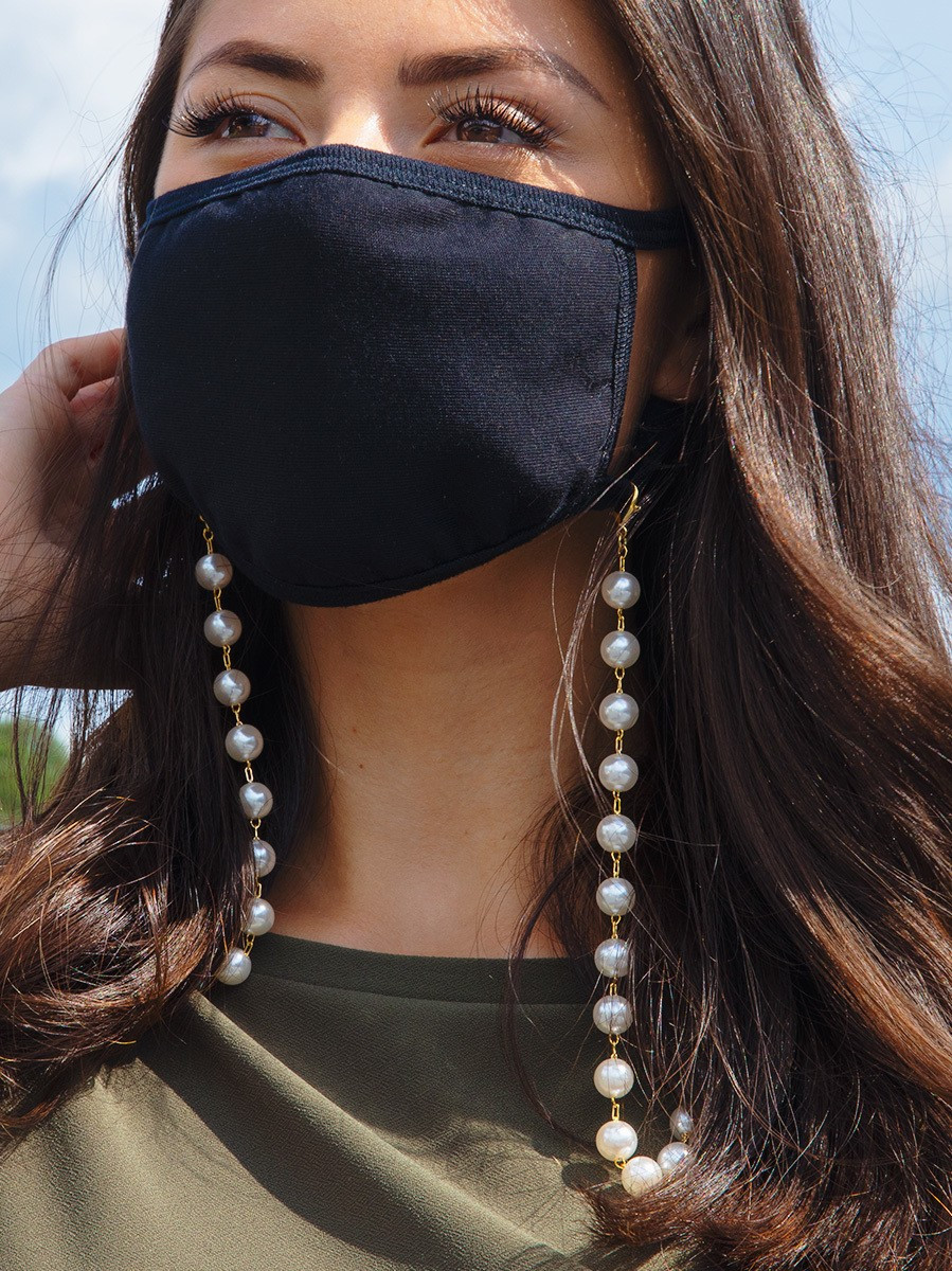 Pearl Convertible Mask Chain | ZENZII