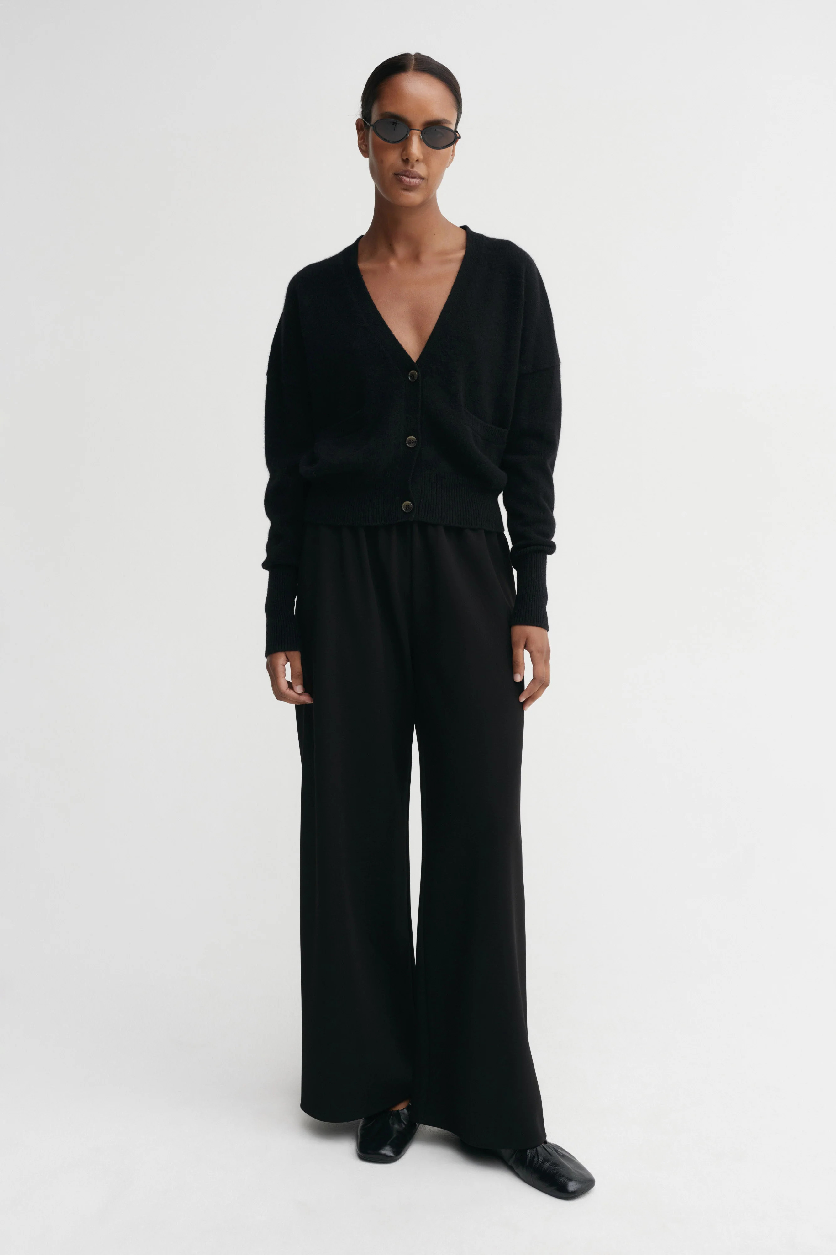 Lille Cardigan, black | Almada Label