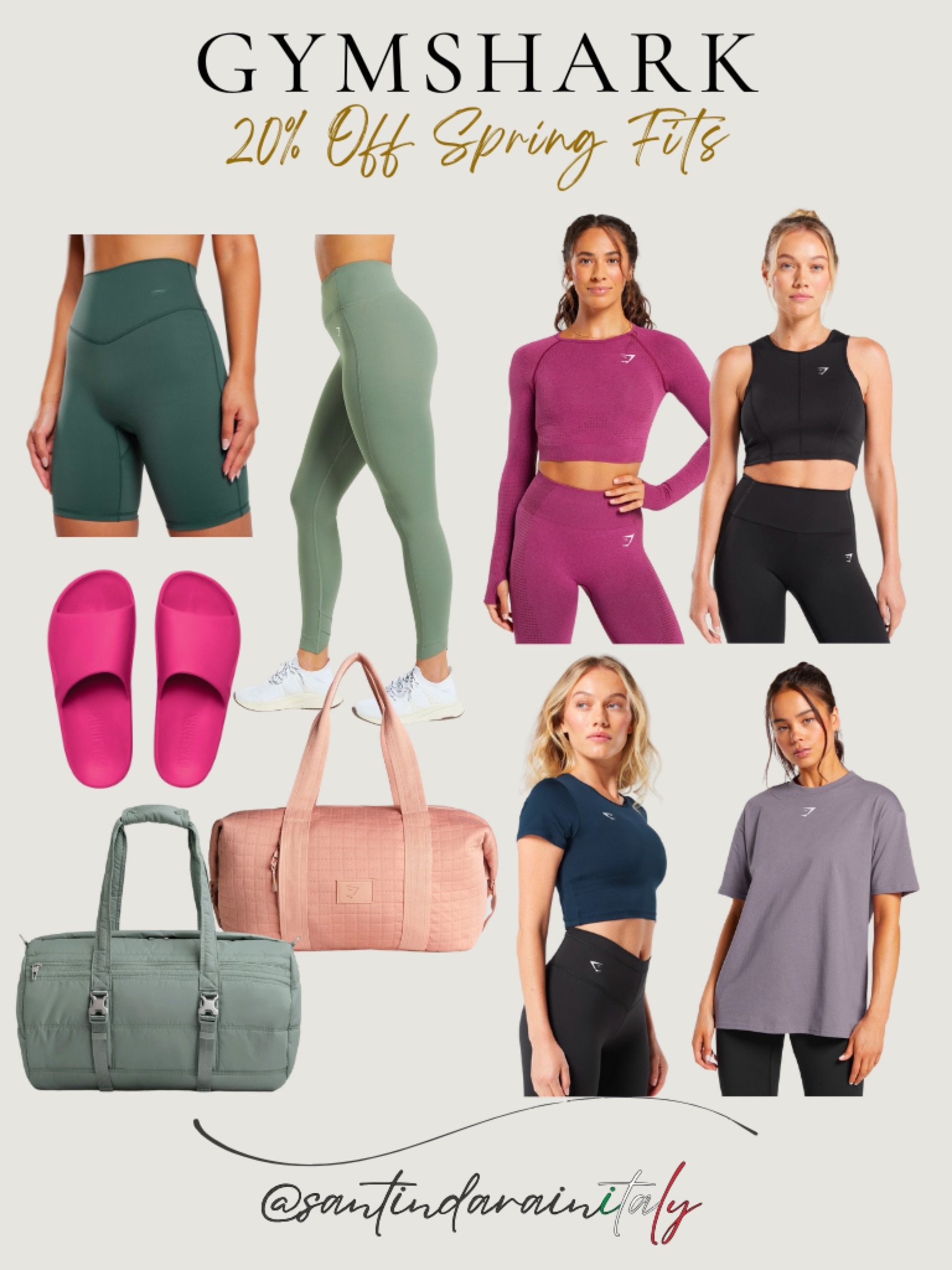 Step into spring with style!  Loving these fresh Gymshark fits, and guess what? They're all 20% off!  #SpringFits #Gymshark #FitFashion #SpringSale #Activewear #FitnessGoals



#LTKfitness #LTKsalealert #LTKitbag