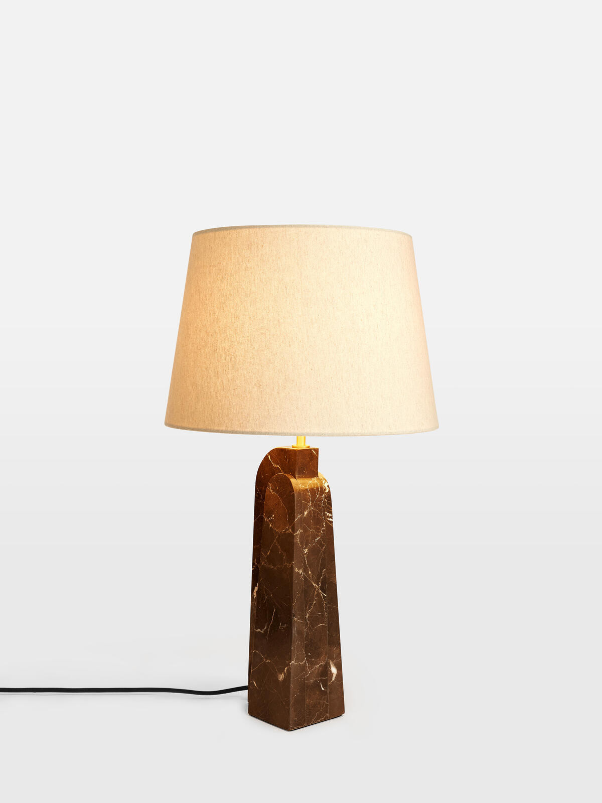 Darcy Marble Table Lamp, Brown | Soho Home Ltd